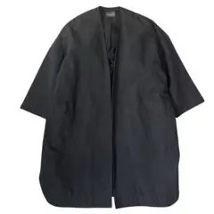 新品タグ付き　Demi-Luxe BEAMS ハイカウント Vネックコート 麻