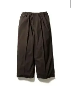 TECH WIDE EASY 2P TROUSERS FLANNEL