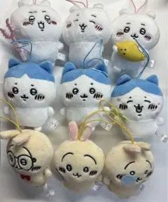 ちいかわがいっぱいマスコット　ハチワレがいっぱいマスコット　うさぎがいっぱい