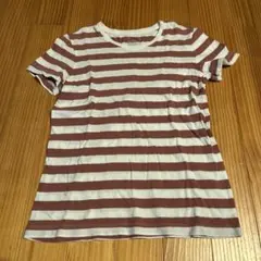 無印良品　ボーダー半袖Tシャツ　S