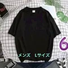 新品　半袖Tシャツ　薄手　Lサイズ　黒