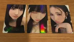 IS:SUE 釼持 菜乃 FC トレカ 3種セット