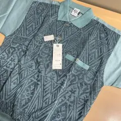 未使用タグ付き　イタリア製　モディリアーニ　※訳あり品　半袖　ポロシャツ　リネン