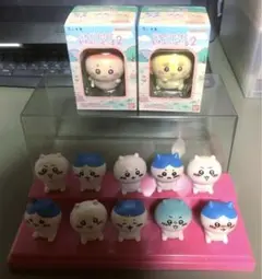 【ちいかわミニフィギュアセット】ちいかわ　ハチワレ　可愛いドール×2