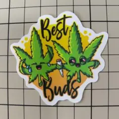 Best Buds ステッカー No.М004