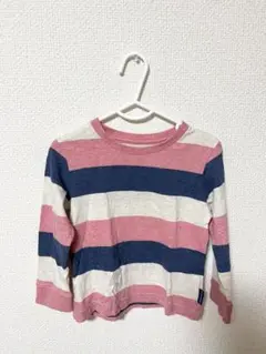 美品　エルフィンドール　クラシック　長袖　ストライプ　95 最終処分価格