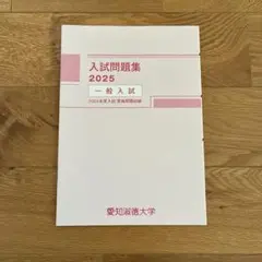 愛知淑徳大学　一般入試過去問　2025