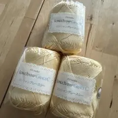 カネボウ　ロンシャングレースシー　コットン100% 25g（115m） 3玉