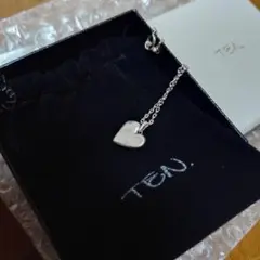 ten. SILVER925 ハートシルフィウムネックレス