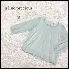 【n line precious】エヌラインプレシャス ビジュー付きブラウス 9