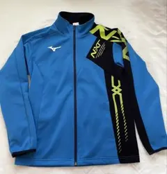 ミズノ　NXT スポーツウェア　ジャージ　ブルー　長袖　ジッパー