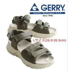 GERRY ジェリー スポーツサンダル 厚底 メンズ 6580【Lサイズ】