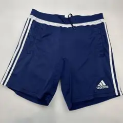 アディダス　ショートパンツ　ネイビー　サイズO