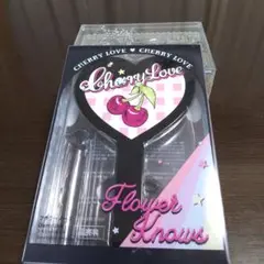 フラワーノーズ チェリーラブハンドミラー