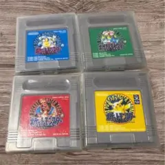 ポケットモンスター ゲームボーイソフト4本セット