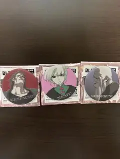 BLEACH WORLD マット 缶バッジ コレクション