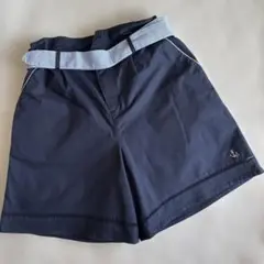 ポンポネット ショートパンツ ベルト付きLL 165