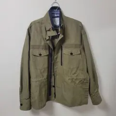 sacai サカイ cotton linen chino ブルゾン ジャケット