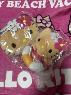 日焼けキティ 当たりくじ ハローキティ ぬいぐるみマスコット