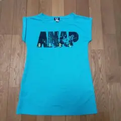ANAP GIRL ターコイズ Tシャツ Sサイズ