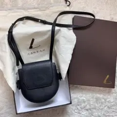 土屋鞄製造所 ガゼットコード ショルダーバッグ ポシェット ブラック