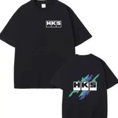HKS ロゴTシャツ ブラック Lサイズ 新品未使用