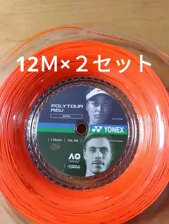 YONEXポリツアーレブ125 12Ｍ×２セット