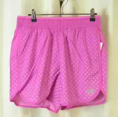 新品4730円ニューバランス ショートパンツ Ｌ ランニング短パン陸上レディース
