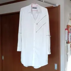 【美品】シヴァーライズのロングジップシャツ