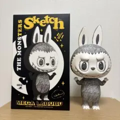 【新品未開封】MEGA LABUBU スケッチフィギュア 400% Amazon.co.jp: POP MART MEGA MEGA LABUBU 400%スケッチ