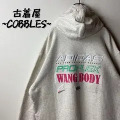 【人気コラボ】adidas✖️alexander wangパーカーオーバーサイズ