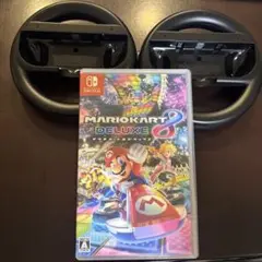 マリオカート8 デラックスソフトとハンドルセット ハンドルの箱はありません