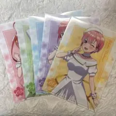 5等分の花嫁 クリアファイル 5点セット