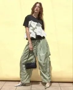 MAISON SPECIAL Docking Twisted T-shirt