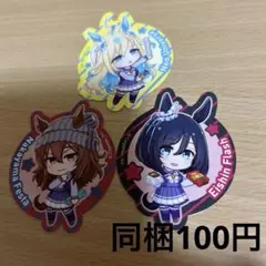 ウマ娘　ステッカーシール　同梱100円　♡