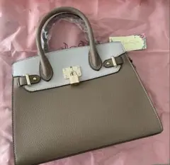 【美品】モンテロッソ 2wayバッグ グレージュ ショルダー可