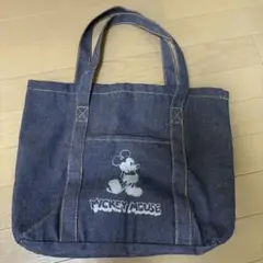 ミッキーマウス デニムトートバッグ