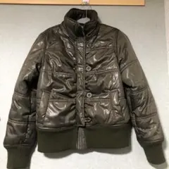 COLZA レディースアウター Mサイズ ダウンジャケット 深緑