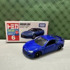 【エラー品レア】　匿名配送　トミカNo.6 スバルBRZ