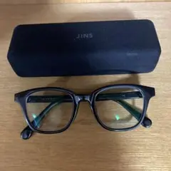 JINS ブラック メガネフレーム