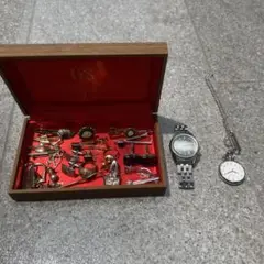 【遺品整理】SEIKO 時計 腕時計18K 10K シルバーアクセサリー