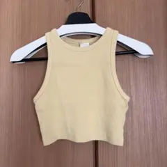 H&M クロップド丈　タンクトップ