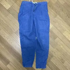 ユニクロ　イネス　コラボ　コットンリネンパンツ