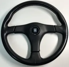 ナルディ ガラ3 タイプ0 レザー ホーンボタン付 FET刻印あり 良品 旧車 ナルディ ガラ3 タイプ0 レザー ホーンボタン付 FET刻印あり