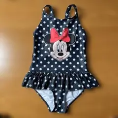 ミニーマウス フリル付き水着 女の子用