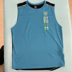Under Armour ノースリーブシャツ M 青