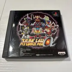 美品　スーパーロボット大戦α 盤面ほぼ傷なし美品　PS1ソフト