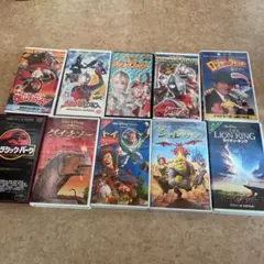 VHS ビデオ 11点セット