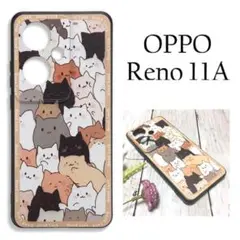 OPPO Reno 11A ケース アニマルデザイン ☆おまけガラスフィルム付き
