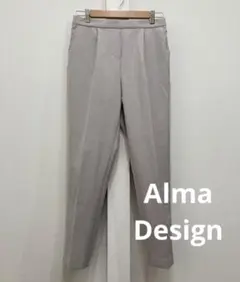 Alma Design アルマデザイン テーパード パンツ ストレッチ ボトムス